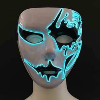 LED maske med blåt lys
